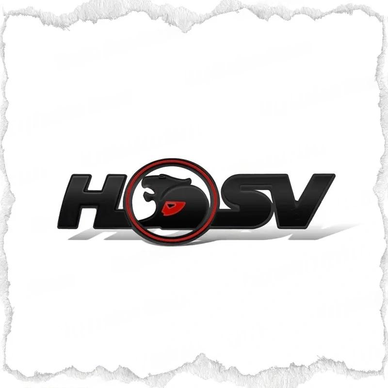 

3D Metal Logo Emblem Decor Car Fender Side Badge Sticker for HSV Astra Commodore VT VX VU VY HSV Cruze Rodeo Astra чорний/червоний