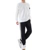 STONE ISLAND Thick Cotton Crew Neck Pullover Long Sleeve Sweatshirt Men Sweatshirt 761563750-V0001