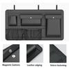 Adjustable Car Storage Box Backseat 5 Bag Trunk Organizer Multi-use PU Leather Car Seat Back Organizers With Net Bag
