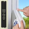 Waterproof Window & Door Sealing Tape: Leakproof, Windproof Adhesive Strip for Sliding Glass and Frame Seams.