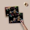 YUELU Colorful City Night Scene Scratch Art - Small Size