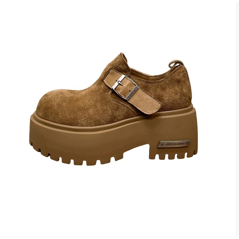 Fashion Flats Women Sport Shoes Platform Suede Casual Loafers Shoes Fashion Autumn Woman Sneakers 2025 Brand Designer Chaussure Femme