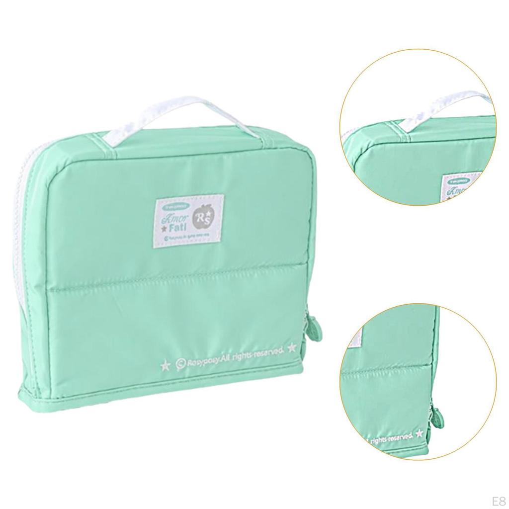 Pencil Case Large Capacity Funny Creative Zipper Closure Portable Pen Bag Pouch for Office