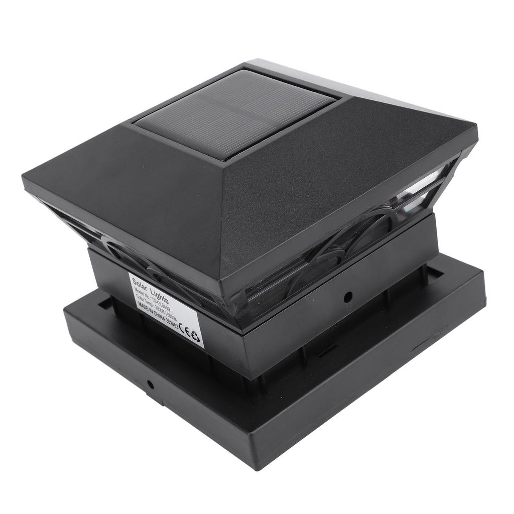 Solar Post Cap Light Outdoor Solar Powered IP65 Water Proof for Fence Garden Deck Patio