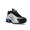 Nike  Shox R4 Metallic Silver Racer Blue Women Sneakers Black AR3565-006