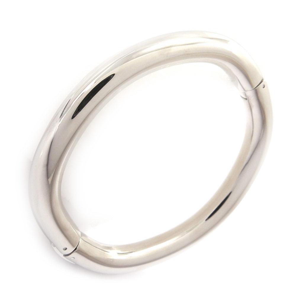 Les Trésors De Lily [J9362] - Silver 'Choreography' Steel Bracelet - 62 Mm 8 Mm
