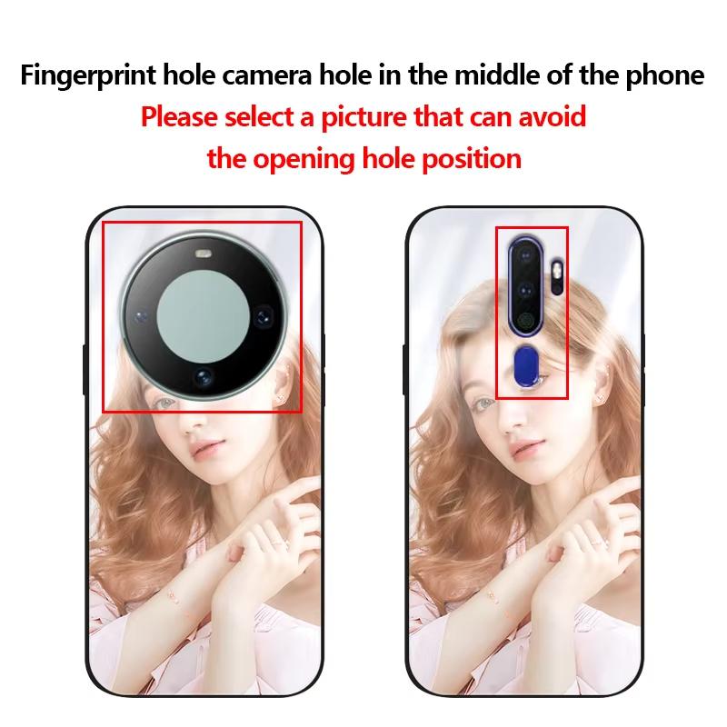 Fashion Custom Glass Phone Case For iPhone 16 15 7 6 5 XR XS X Plus Pro Max DIY Personalized Photo Silicone Cover Funda