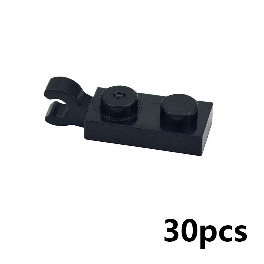 Kompatibel 63868 92280 60478 18649 MOC Teil Bauplatte Speziell 1x2 mit Griffen Dünner Stein Clip DIY Baustein Kinderspielzeug