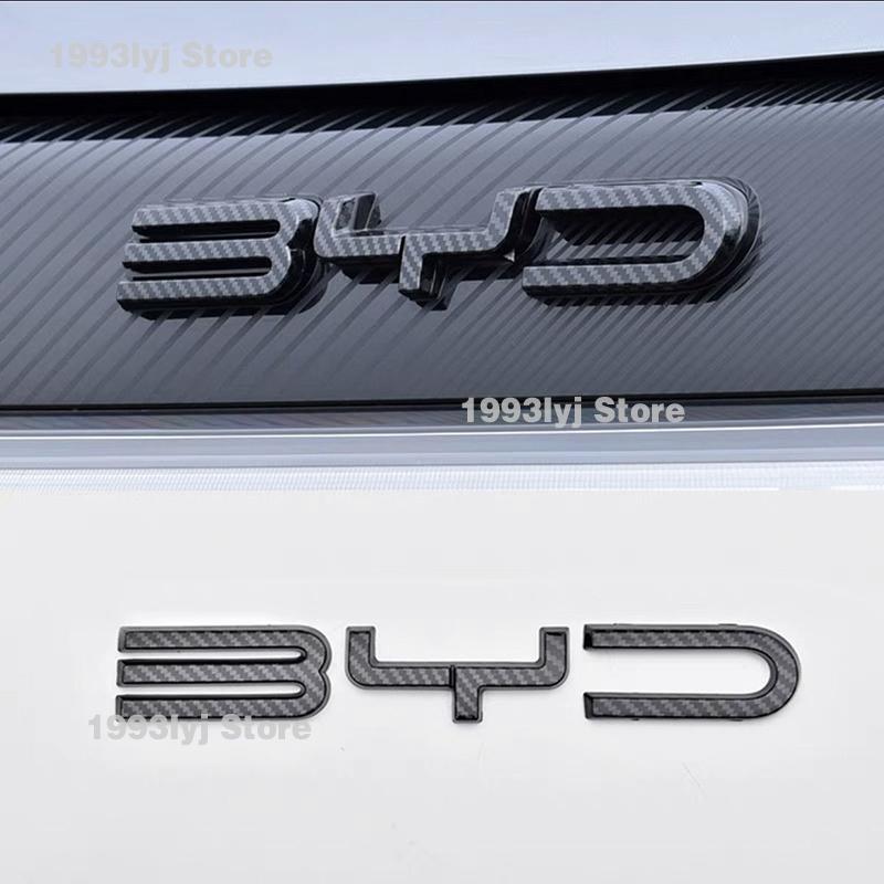 For BYD Dolphin EA1 2022 2023 2024 2025 Styling Plastic Rear Emblem Front Grille Badge High-end Decals Auto Exterior Decoration 2021-2023