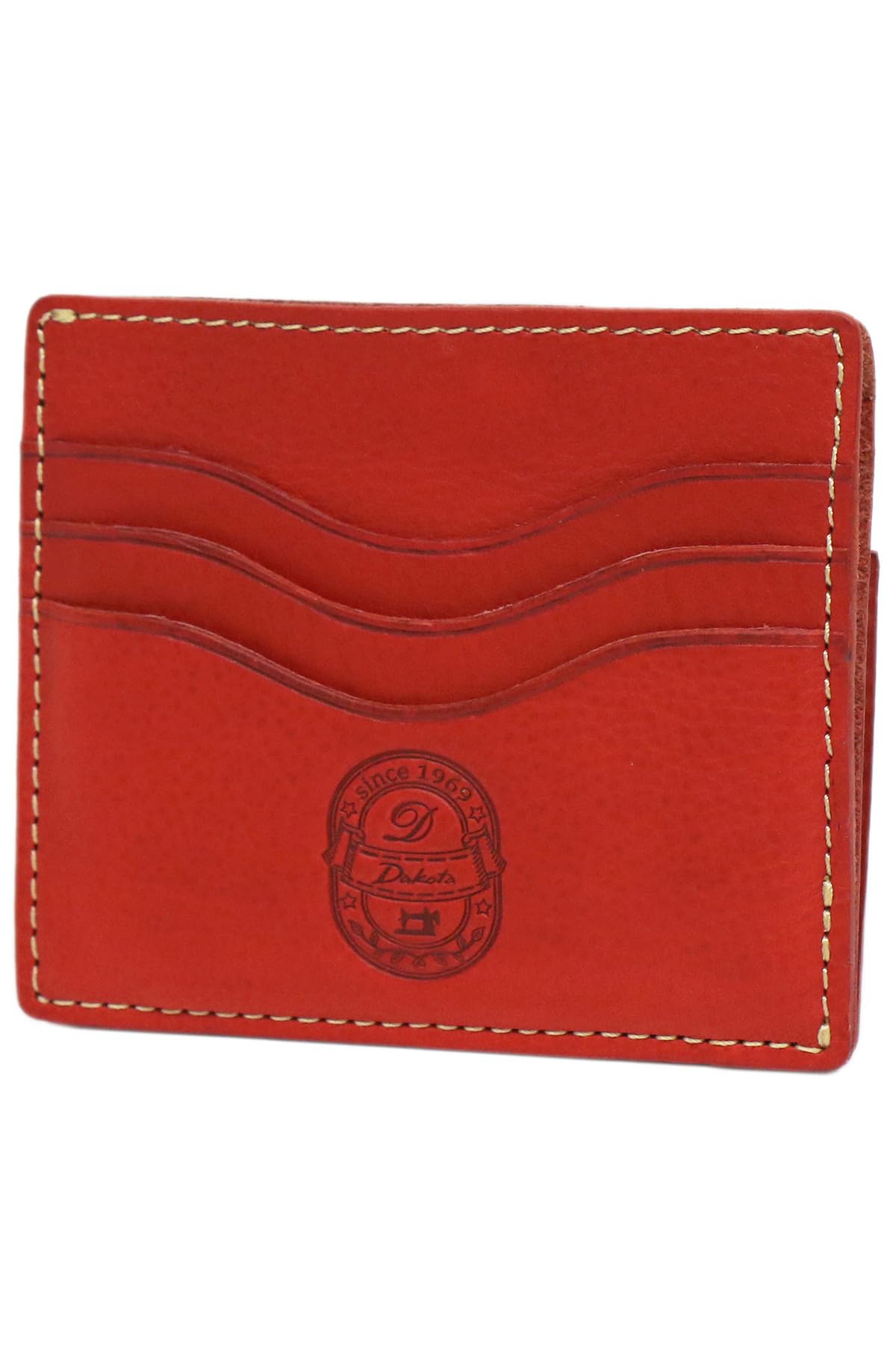 

Thin Mini Wallet Genuine Leather Red [Dakota] Women s DA-31555-30 червоний