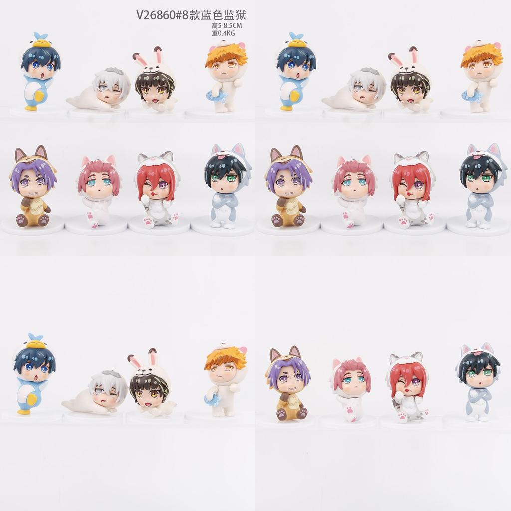 Adorable Blue Lock Q Version Figure Stunning Pvc Model For Anime Collectors