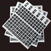 1pcs Luminous Car Stickers trument Panel Button Sticker PVC Truck Decoration Rocker Switch Label Circuit Decal For Boat Truck