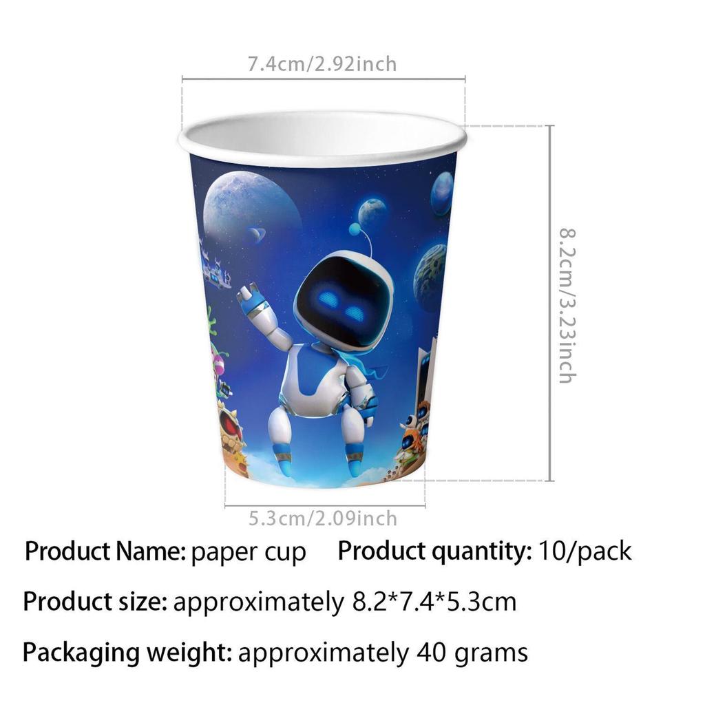 Astrobot Cartoon Space Robot-Themed Birthday Party Supplies: Banners and Party Decorations