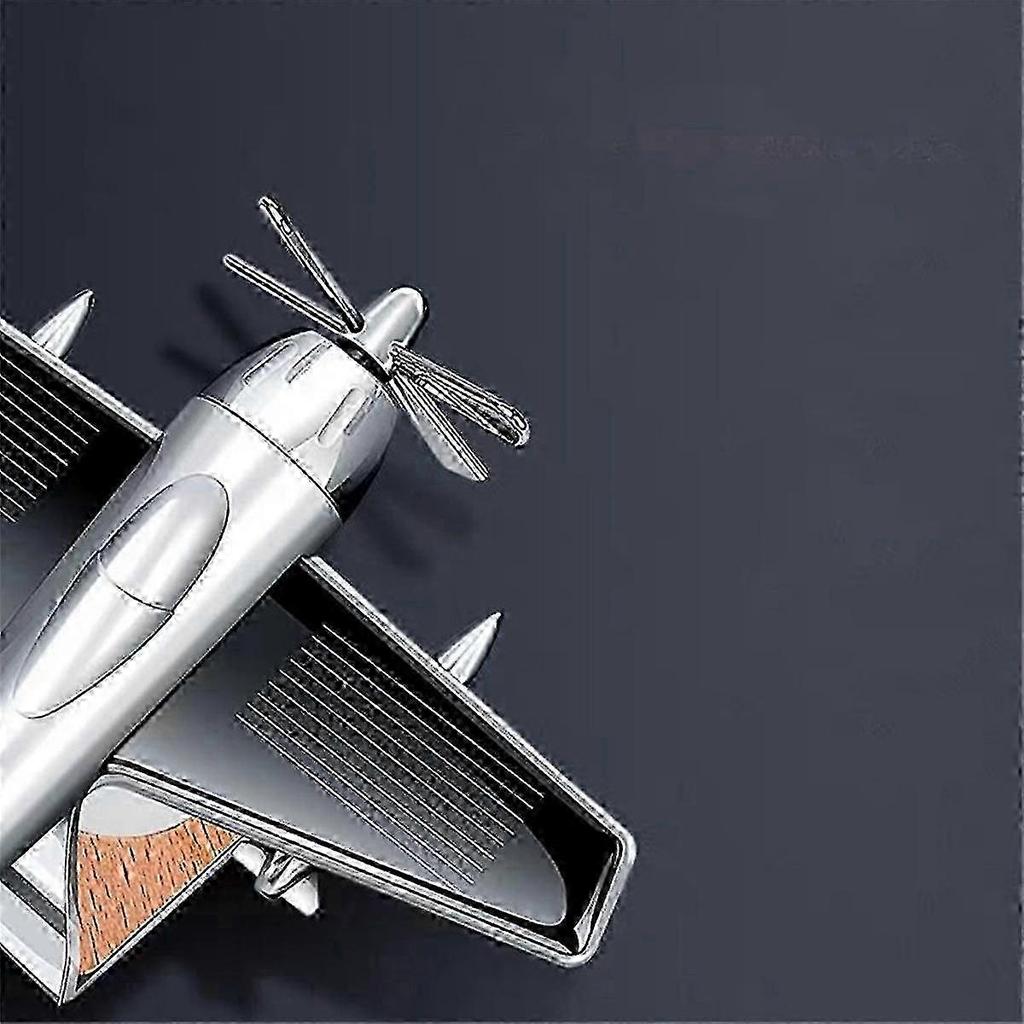 Solar Powered Rotating Aircraft Desktop Aircraft Decoration Interior Decoration Car Decoration Children's Birthday Gift