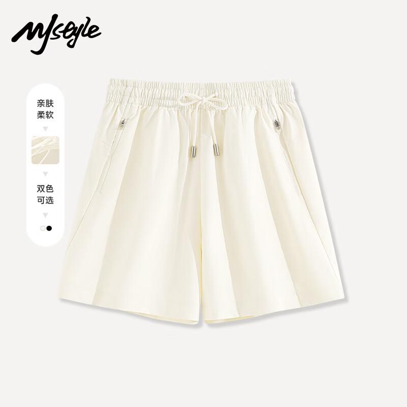 MJ STYLE Women s A-Line Casual Shorts L