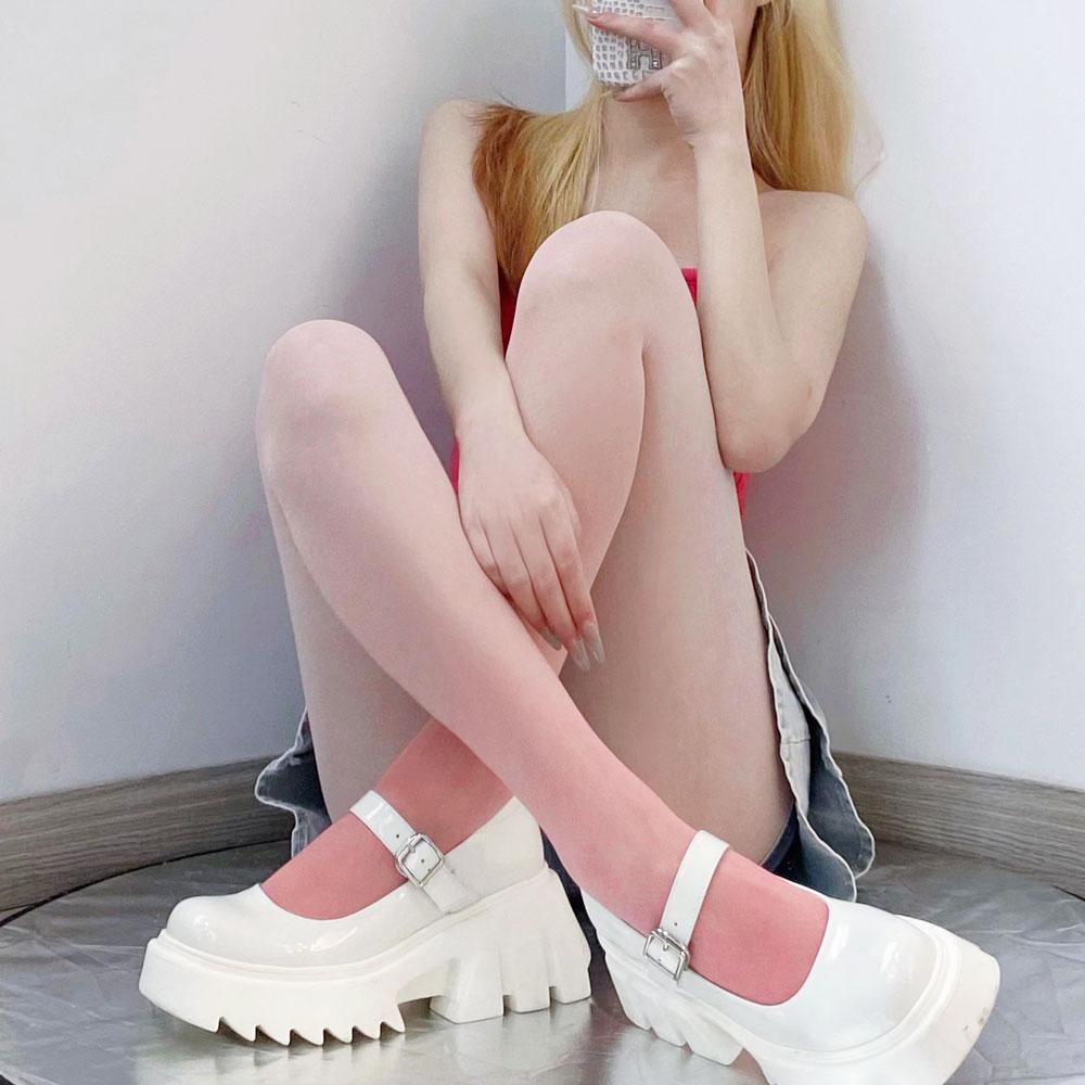 

Женские чулки градиентного цвета, сексуальные тонкие колготки в стиле Лолита и Харадзюку, нейлоновые колготки для девочек, вечеринок, клубных ночей One Size