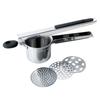 Manual Silicone Handle Stainless Steel Potato Ricer Squeezer Food Crusher Masher