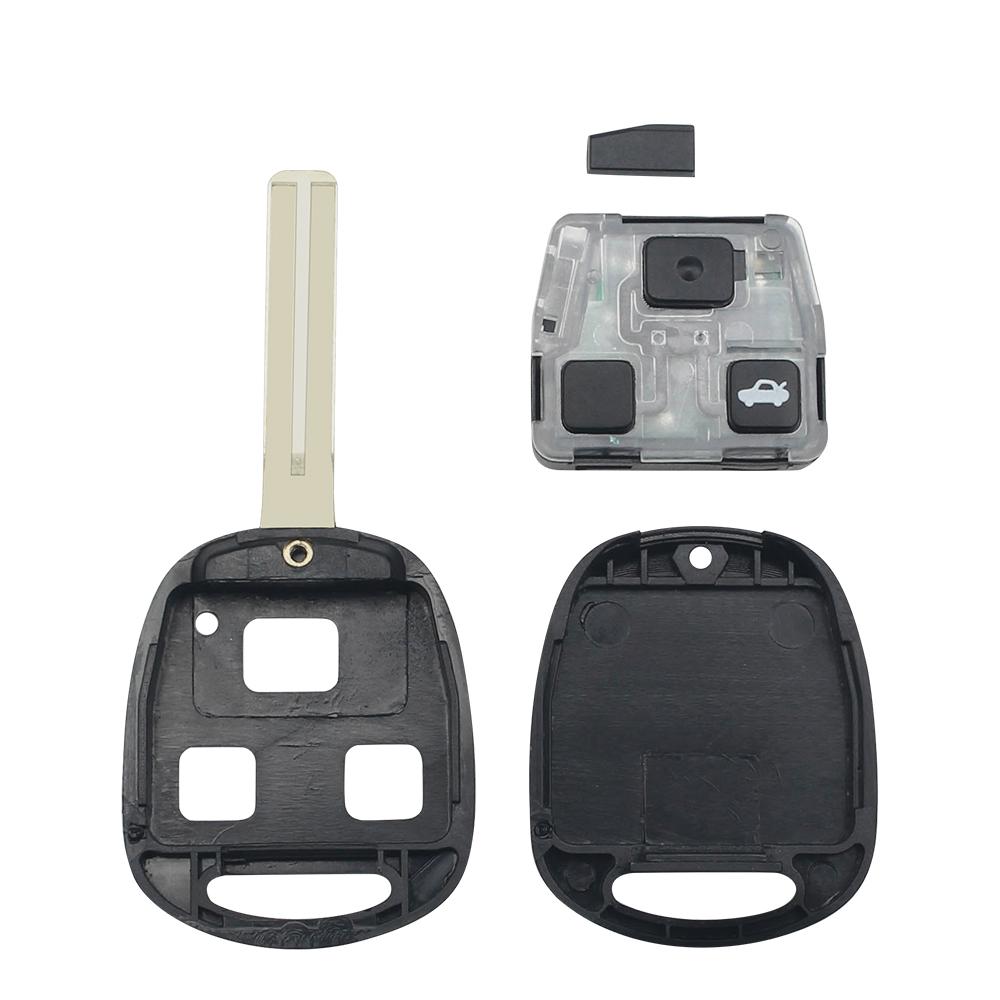 KEYYOU HYQ12BBT שלט רחוק לרכב מפתח ID67 שבב 314.4MHZ לטויוטה ללקסוס RX330 RX350 RX400h RX450h 3 כפתורים FOB