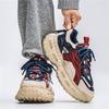 Trendy sports shoes spring and autumn new thick-soled heightening dad shoes men's contrasting colors fashionable casual running men's shoes