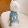 Modischer Jeansrock für Haustiere Welpen Luxusrock Hundekleidung Prinzessinnenkleider für tägliche Spaziergänge oder Fotoshootings
