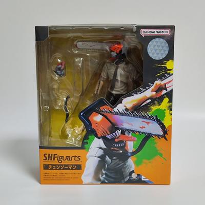 SHF Człowiek z piłą łańcuchową Denji Katana Man BJD Artikulowane PVC Figurki Akcji Zabawki