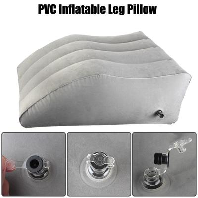 PVC Inflatable Leg Pillow Pregnant Woman Foot Lift Portable Wedge Pillow Knee Cushion Foot Pillow Elevation Leg Pillows
