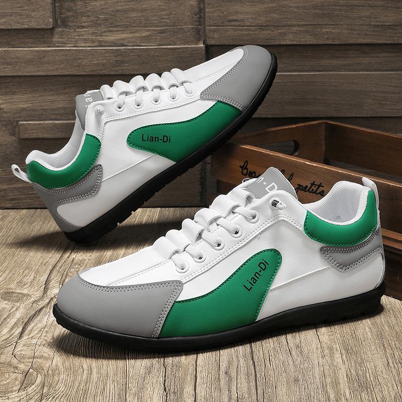 

Summer 2025 new one-pedal cloth breathable board shoes little white shoes men s trend versatile men s casual running shoes 48 серый