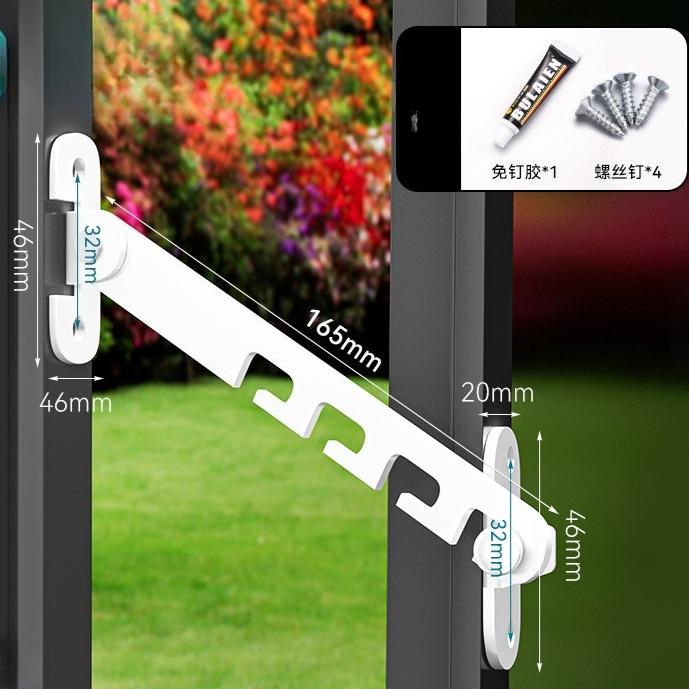 Window Buckle Limiter  Door And Window Windproof Support Fixture