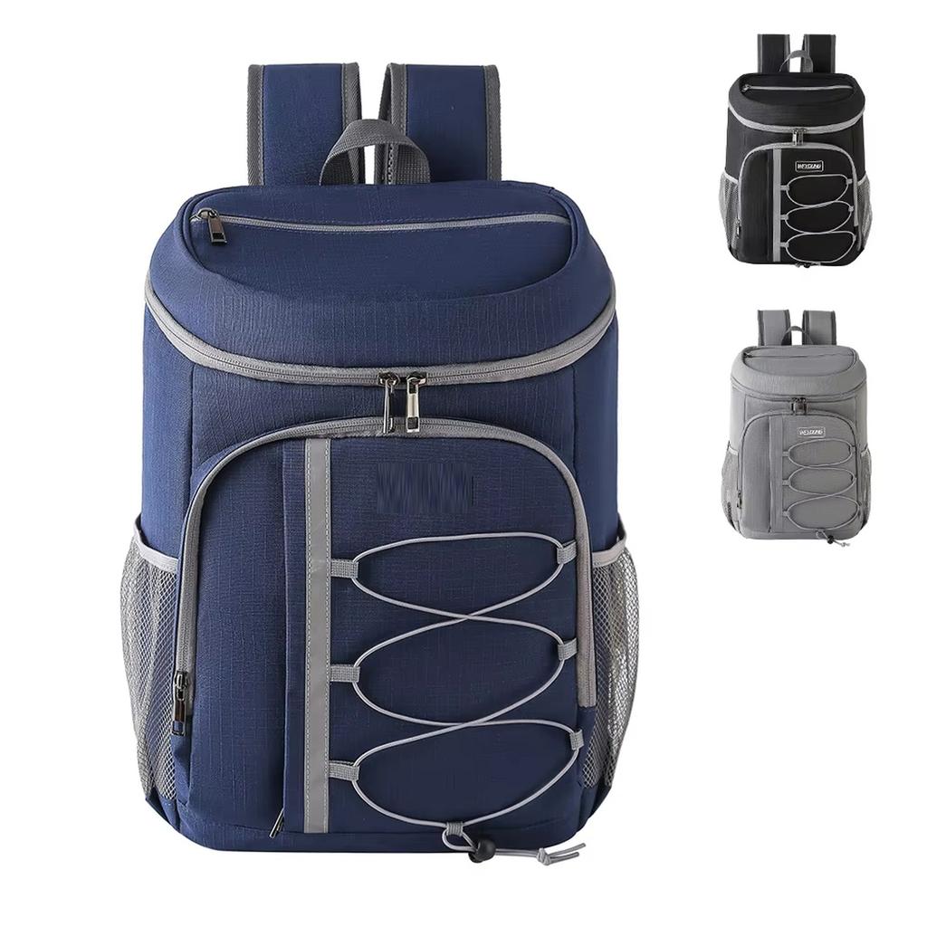 Oxford Cloth Insulated Backpack Leakproof Cooler Backpack for Picnic Camping