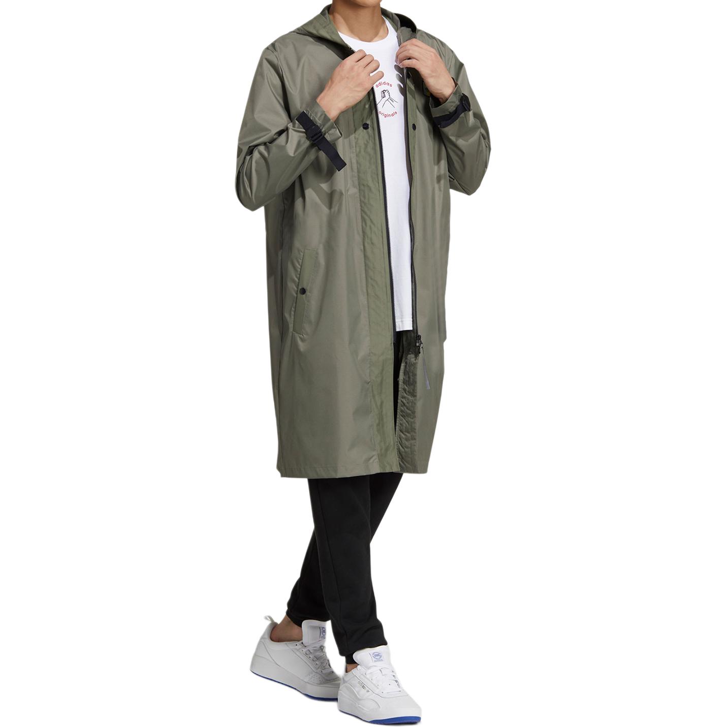 Adidas Originals Trench Coat Men s Green GT7305 175/92A/S