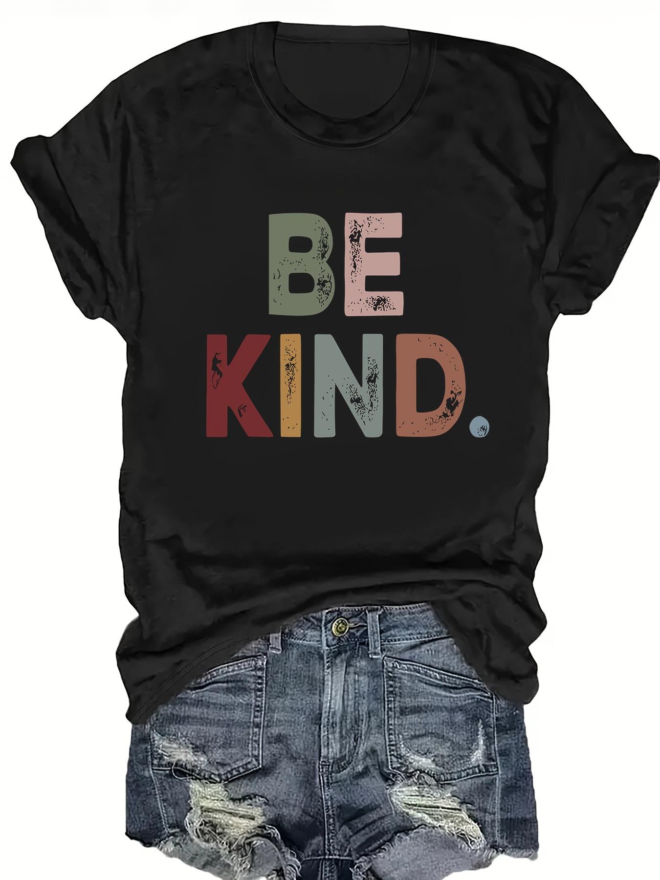 

Plus-Size Short-Sleeve BELIND Printed Round-Neck T-Shirt European Size 4XL