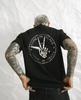 Punk Rock Skull Tshirt Fashion Tough Guy T Shirt Harajuku Heavy Metal Rock Tops Summer Street Hip-Hop Tee Ropa Hombre