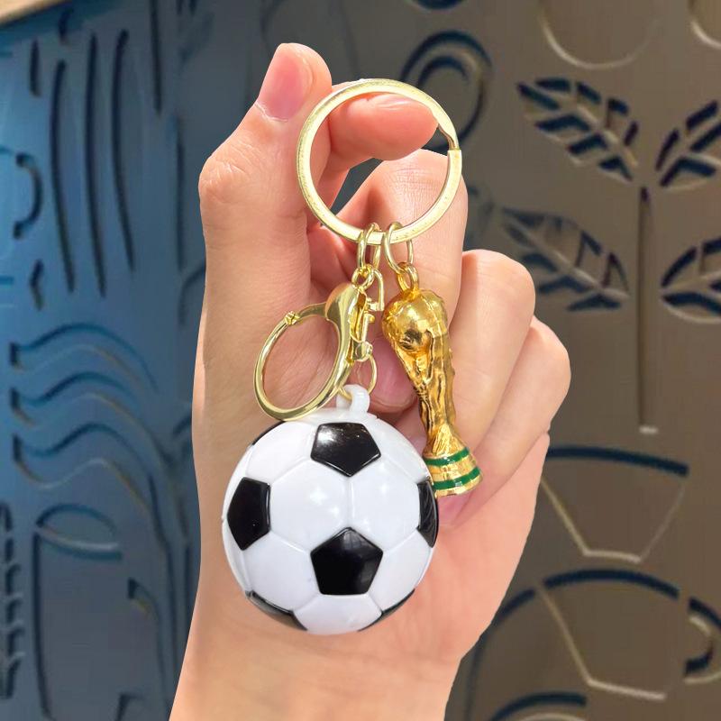 2026 FIFA World Cup Trophy Keychain Souvenir—A Perfect Gift for Male and Female Soccer Fans, Bag Charm