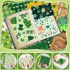 12PCS St. Patrick Series Material Paper Background Decoration Diy Wrapping Paper