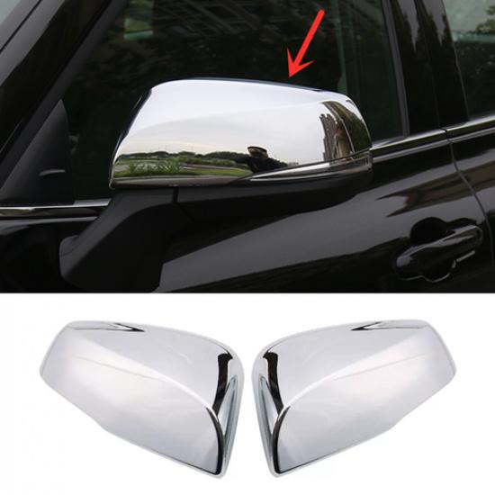New Chrome Rearview Mirror Cover Trim 2CPS For Toyota Highlander -2024