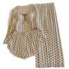 Pigiama da donna con coppe al seno: Set di Tre Pezzi per Primavera, Autunno e Inverno - Stile Chic e Confortevole