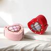 New Love Jewelry Box, Mini Girl Ring Earnail Jewelry Portable Box, Multi Functional Jewelry Storage Box