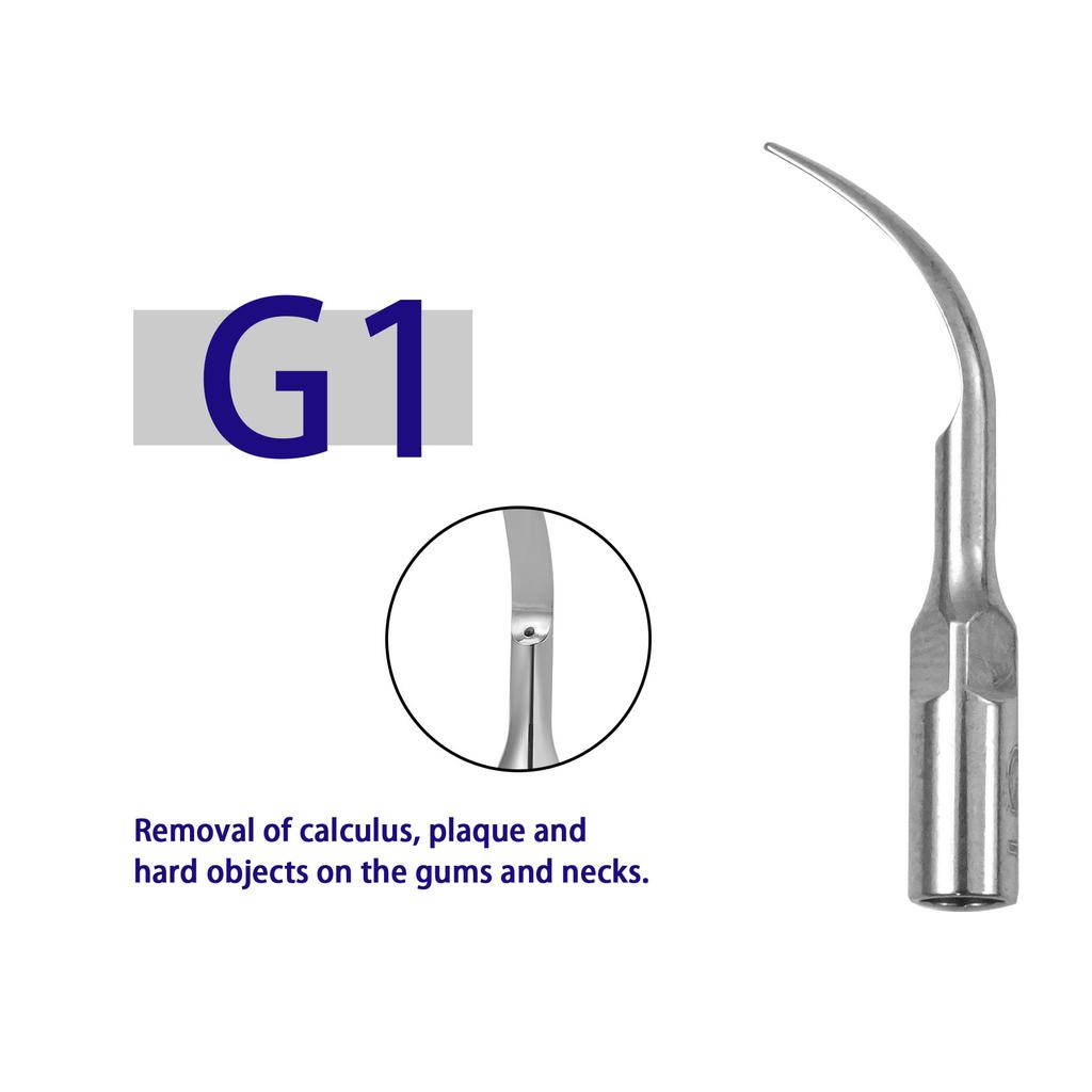 5Pcs Dental Ultrasonic Scaler Tips Fit Ems Woodpecker Dte Satelec G1-G6 E1-E5 P1 P3 P4 Gd1-Gd6 Pd1 Pd3 Pd4 Ed1 Ed2