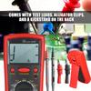 Digital Insulation Resistance Meter High Accuracy LCD Insulation Tester for Electrical Equipment Red