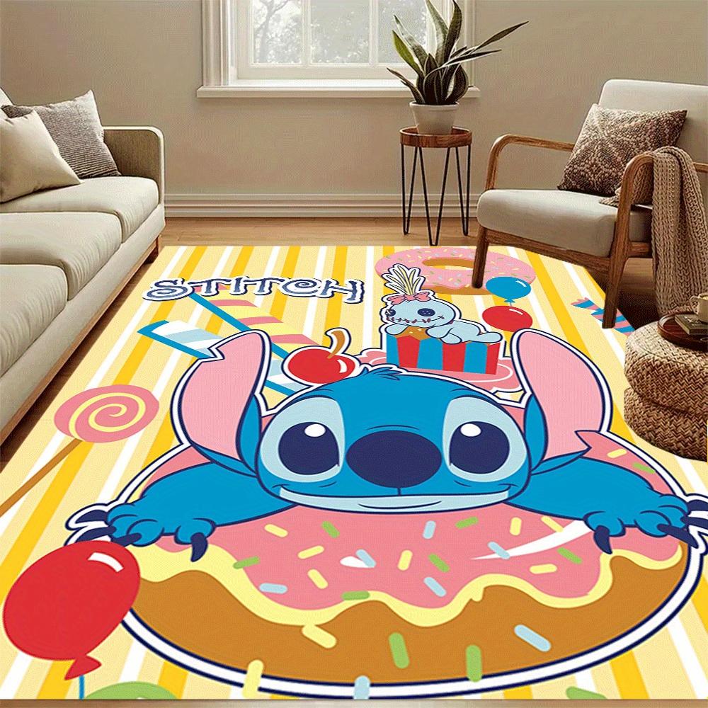 1pc Lilo-and-Stitch-(28)_01 Carpet Area Rug, Bedroom, and Playroom - Durable, Stain-Resistant, and Easy To Clean, Living Room, Laundry Room,