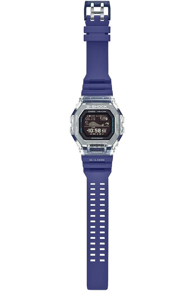 Casio G-Shock G-Lide Bluetooth Eco-Friendly Watch GBX-100S-2JF Blue Men