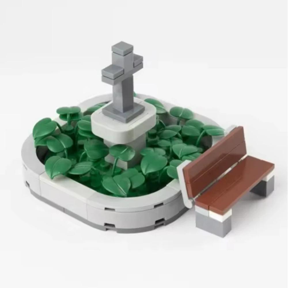 MOC City Scene Building Block Furniture TV Refrigerator Washing Machine Game Console Bed Sofa Vacuum Cleaner Mini Toy Brick K028