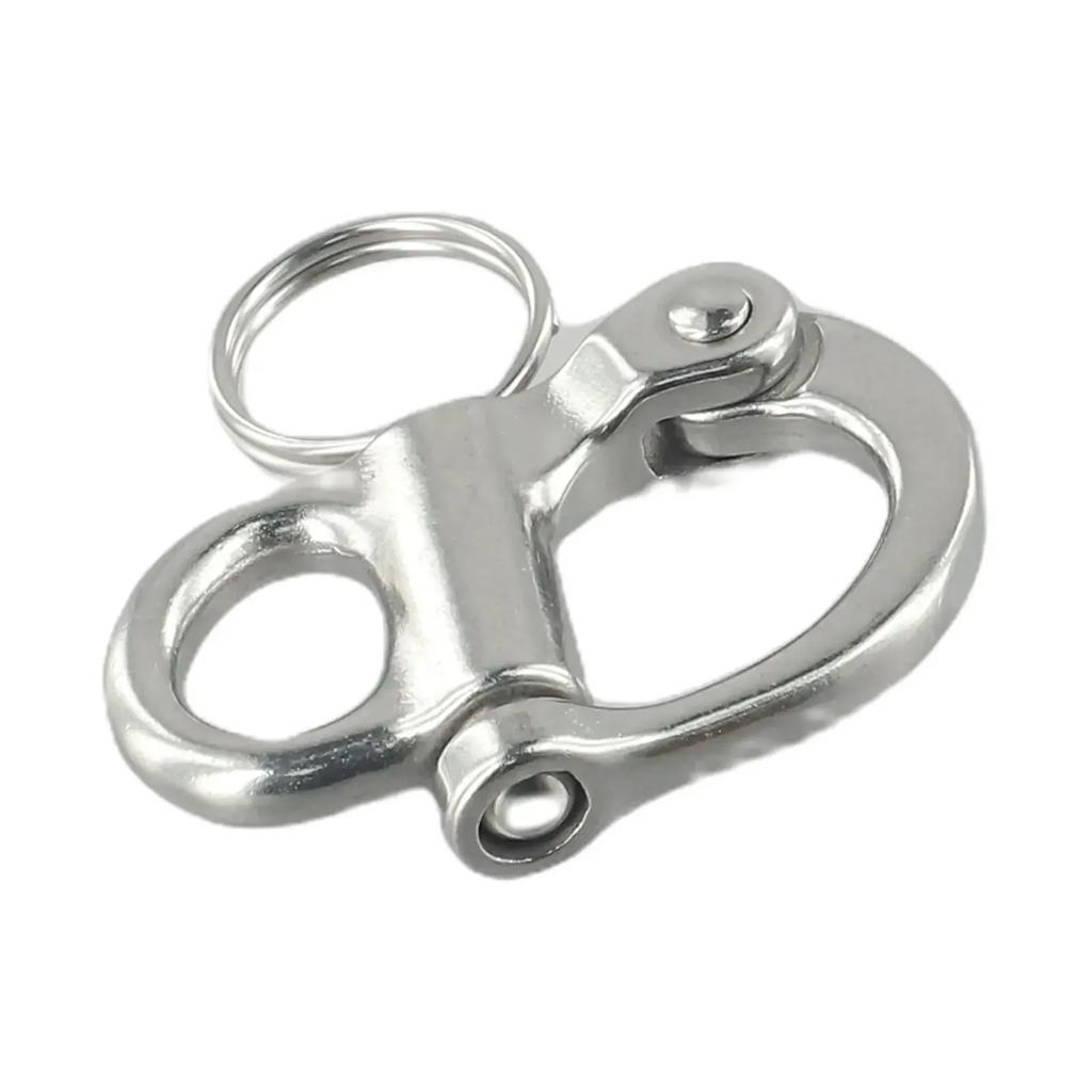 High Quality New Practical Brand New Shackle Parts Boat Chain Silver Snap Swivel Anchor Eye Fittings Hook Marine