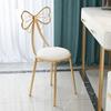 1PC, butterfly makeup chair with detachable backrest, manicure chair, small unit bedroom, girl dressing stool