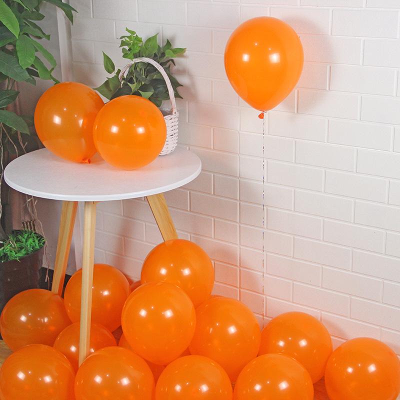Thickened 10-Inch Matte Balloons - 1,000 Pieces for Weddings & Birthdays