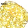 Remote Controlled Holiday Decor Copper Wire Fairy Lights with Remote, 8 Modes 10-Level Dimming Timer, Waterproof Dimmable Twinkle for Bedroom Battery