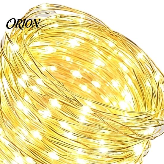 Remote Controlled Holiday Decor Copper Wire Fairy Lights with Remote, 8 Modes 10-Level Dimming Timer, Waterproof Dimmable Twinkle for Bedroom Battery