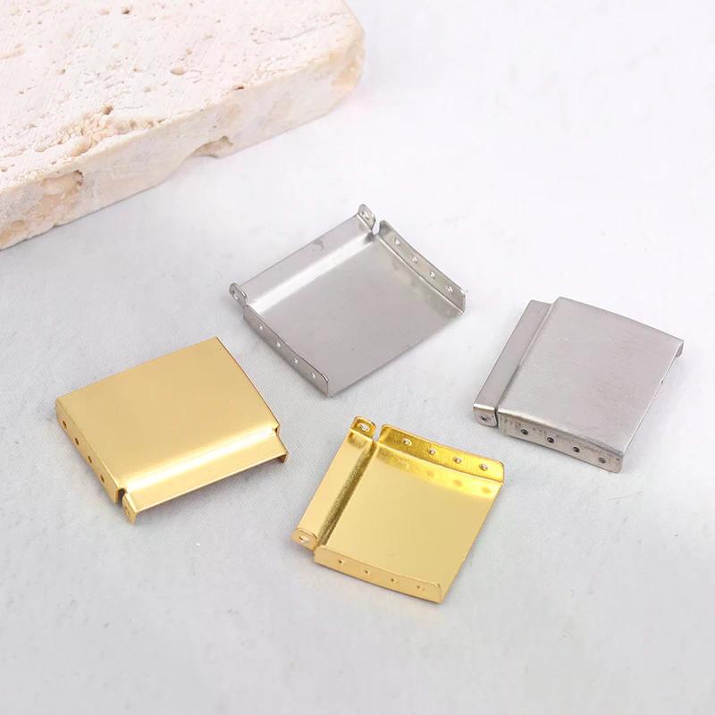 1Pc 12-22mm Steel Watch Band Extender Clasp Silver/Golden Bracelet Extension Strap Clasp Watch Repair Accessory