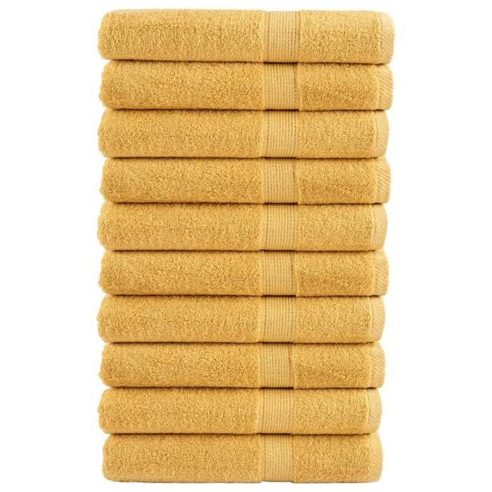 VidaXL Superior Quality Sauna Towels 10 Pcs, Sauna Pareos, Bath Sheets, Shower Towels Bathroom 137292