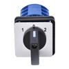 Rotary Changeover Switch 690V 25A 1-0-2 3Position Three Phase Switch Panel Tool